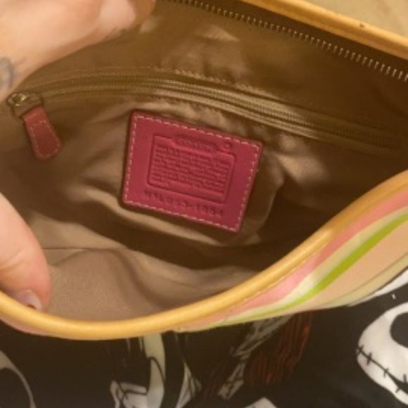 Coach soho twill striped hobo bag in pastels - Picture 3 of 3